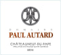 Domaine Paul Autard Chateauneuf-du-Pape Blanc 2014 Front Label