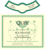Qupe Roussanne 2008 Front Label