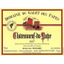Domaine du Galet des Papes Vieilles Vignes Chateauneuf-du-Pape 2007 Front Label