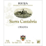 Sierra Cantabria Crianza 2009 Front Label
