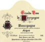 Paul Pernot Bourgogne Aligote 2014 Front Label