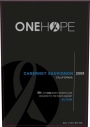 ONEHOPE California Cabernet Sauvignon 2009 Front Label