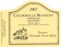 Domaine Perrot-Minot Chambolle-Musigny Les Fuees Vieilles Vignes Premier Cru 2002 Front Label