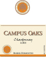 Gnekow Family Winery Campus Oaks Chardonnay 2012 Front Label