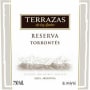 Terrazas de los Andes Reserva Torrontes 2010 Front Label