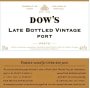 Dow's Late Bottled Vintage 2006 Front Label