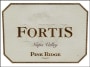 Pine Ridge Fortis Cabernet Sauvignon 2003 Front Label