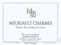 Morey-Blanc Meursault Charmes Premier Cru 2007 Front Label