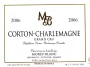 Morey-Blanc Corton-Charlemagne Grand Cru 2006 Front Label