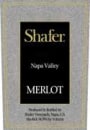 Shafer Napa Valley Merlot (375ML half-bottle) 2009 Front Label
