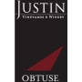 Justin Obtuse Port Style (375ML half-bottle) 2010 Front Label