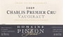 Domaine Pinson-Carlin Chablis Vaugiraut Premier Cru 2009 Front Label
