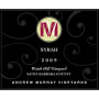 Andrew Murray Watch Hill Syrah 2009 Front Label