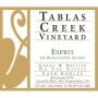 Tablas Creek Esprit de Beaucastel Blanc 2009 Front Label