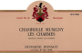 Domaine Ponsot Chambolle Musigny Les Charmes 2012 Front Label