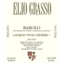 Elio Grasso Gavarini Vigna Chiniera Barolo 2007 Front Label