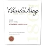 Charles Krug St. Helena-Napa Valley Zinfandel 2008 Front Label