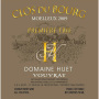 Domaine Huet Clos du Bourg Moelleux Premier Trie 2009 Front Label