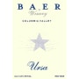 Baer Ursa 2008 Front Label