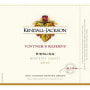 Kendall-Jackson Vintner's Reserve Riesling 2010 Front Label