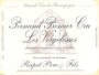 Rapet Pere & Fils Pernand Les Vergelesses Premier Cru 2012 Front Label