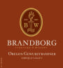 Brandborg Cellars Gewurztraminer 2014 Front Label