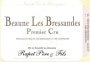 Rapet Pere & Fils Beaune Les Bressandes Premier Cru 2010 Front Label