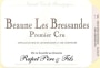 Rapet Pere & Fils Beaune Les Bressandes Premier Cru 2012 Front Label