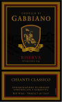 Gabbiano Chianti Classico Riserva 2008 Front Label