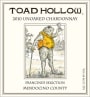 Toad Hollow Francine's Selection Unoaked Chardonnay 2010 Front Label