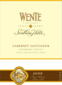 Wente Southern Hills Cabernet Sauvignon 2009 Front Label