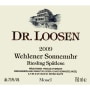 Dr. Loosen Wehlener Sonnenuhr Riesling Spatlese 2009 Front Label