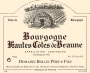 Domaine Rollin Pere et Fils Hautes Cotes de Beaune 2011 Front Label