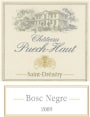 Chateau Puech-Haut Bosc Negre 2009 Front Label