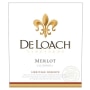 DeLoach Heritage Reserve Merlot 2009 Front Label