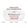 Delas Hermitage Domaine des Tourette 2009 Front Label