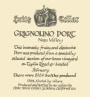 Heitz Cellar Grignolino Port 2003 Front Label