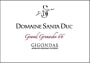 Domaine Santa Duc  Grand Grenache 66 Gigondas 2012 Front Label