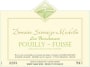 Domaine Saumaize-Michelin Pouilly-Fuisse Les Ronchevats 2012 Front Label