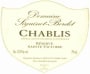 Domaine Seguinot-Bordet Chablis Sainte Victoire Reserve 2014 Front Label