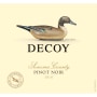 Decoy Sonoma County Pinot Noir 2010 Front Label