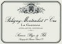 Simon Bize et Fils Puligny-Montrachet La Garenne Premier Cru 2007 Front Label