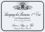 Simon Bize et Fils Savigny-les-Beaune Les Serpentieres Premier Cru 2012 Front Label