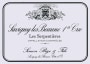 Simon Bize et Fils Savigny-les-Beaune Les Serpentieres Premier Cru 2013 Front Label