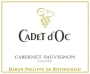 Baron Philippe de Rothschild Cadet d'Oc Cabernet Sauvignon 2010 Front Label