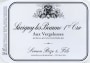Simon Bize et Fils Savigny-les-Beaune Aux Vergelesses Premier Cru 2008 Front Label