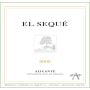 El Seque Alicante 2009 Front Label