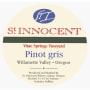 St. Innocent Vitae Springs Pinot Gris 2010 Front Label