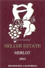 Heller Estate Merlot 2013 Front Label