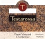 Testarossa Pisoni Chardonnay 1998 Front Label